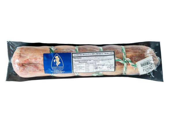 lomo ibérico de bellota 100% doblado abadía de galán de extremadura